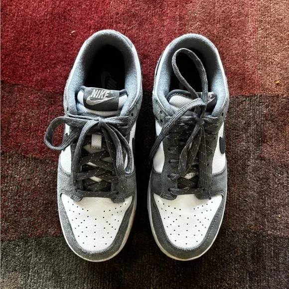 New - Nike Dunk Low Smoke Grey Gum Sole Sneakers - Sz 6.5 - Picture 1 of 7